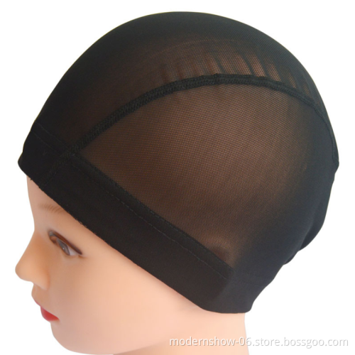 Wholesale Making Wigs Hairnets Hair Weaving Adjustable Wig  Hot Black Elastic Hair Nets Hat New